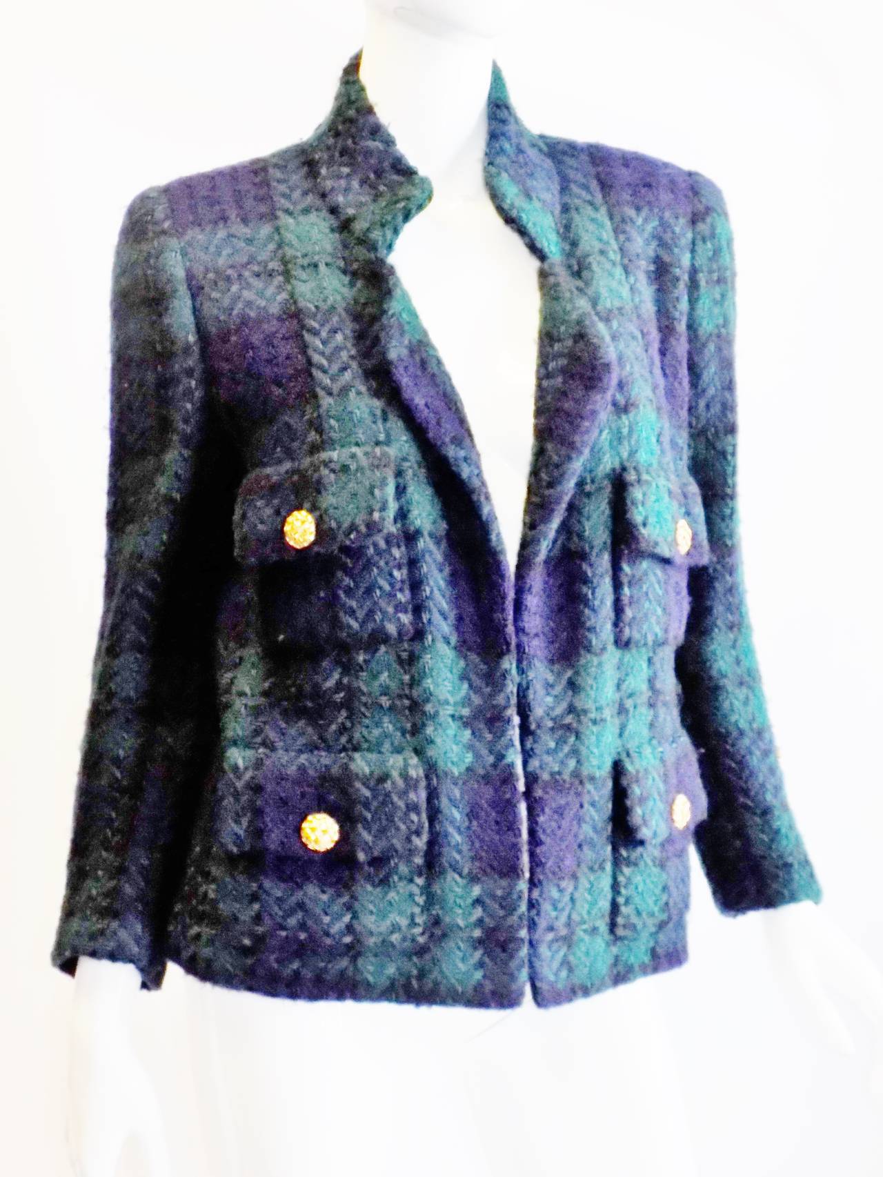 Chanel Vintage Haute Couture  short coat jacket 1
