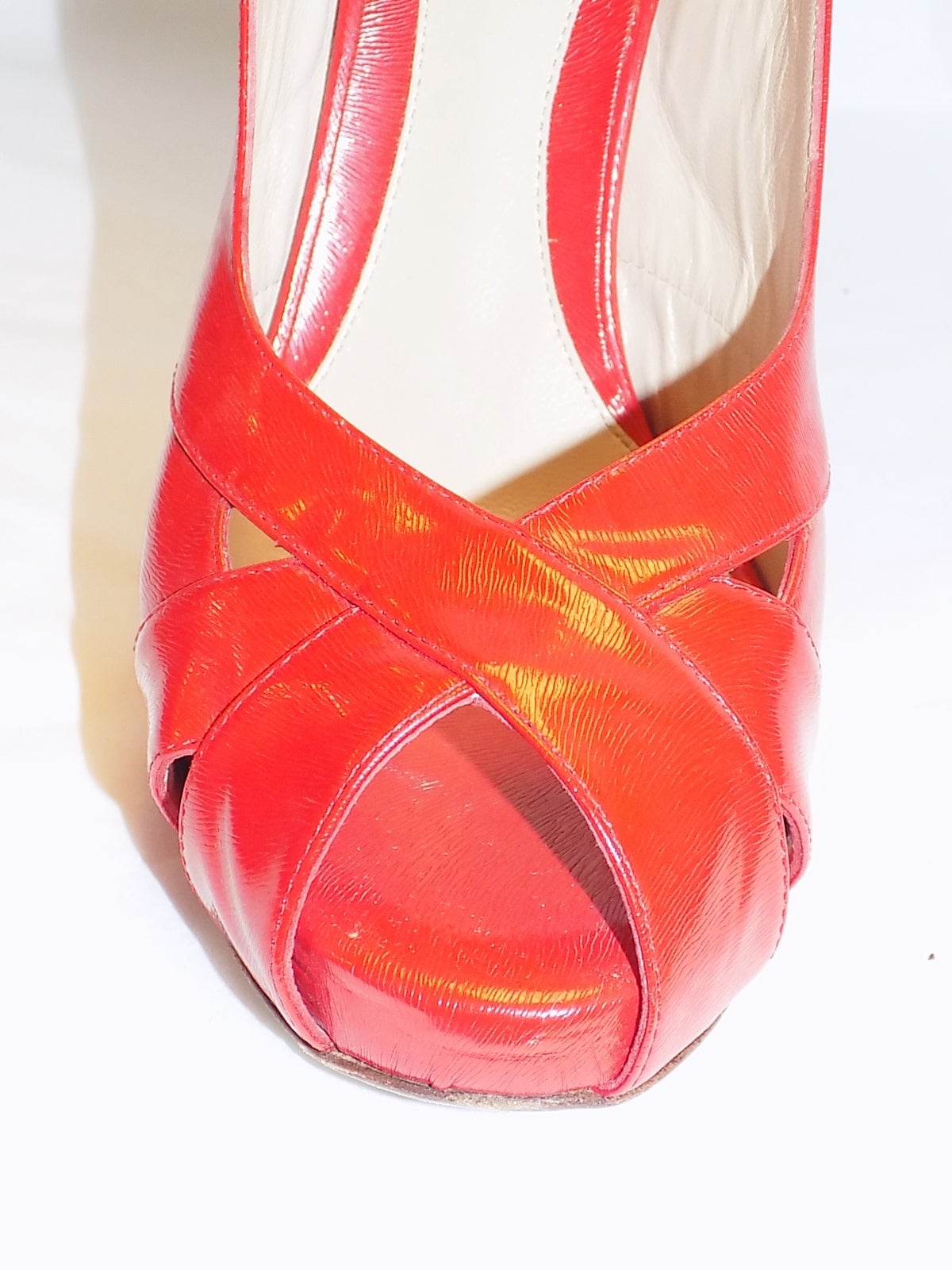 FENDI Fabulous Sexy RED  sandals shoes  sz 38 1