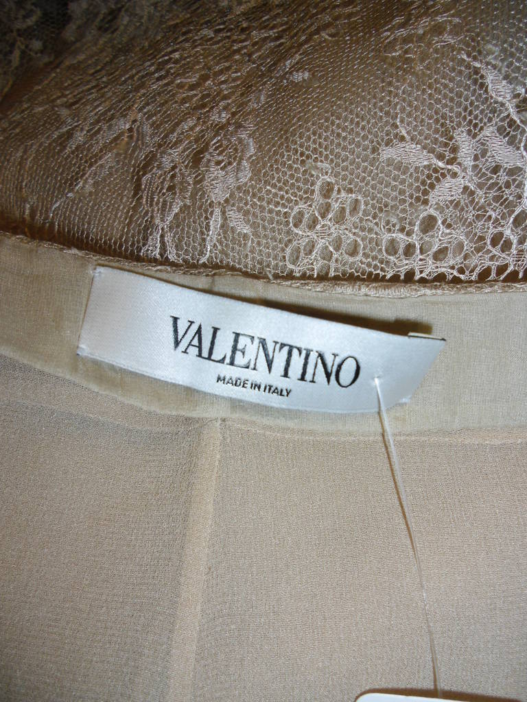 Valentino French  Lace Skirt 1