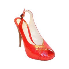 FENDI Fabulous Sexy RED  sandals shoes  sz 38