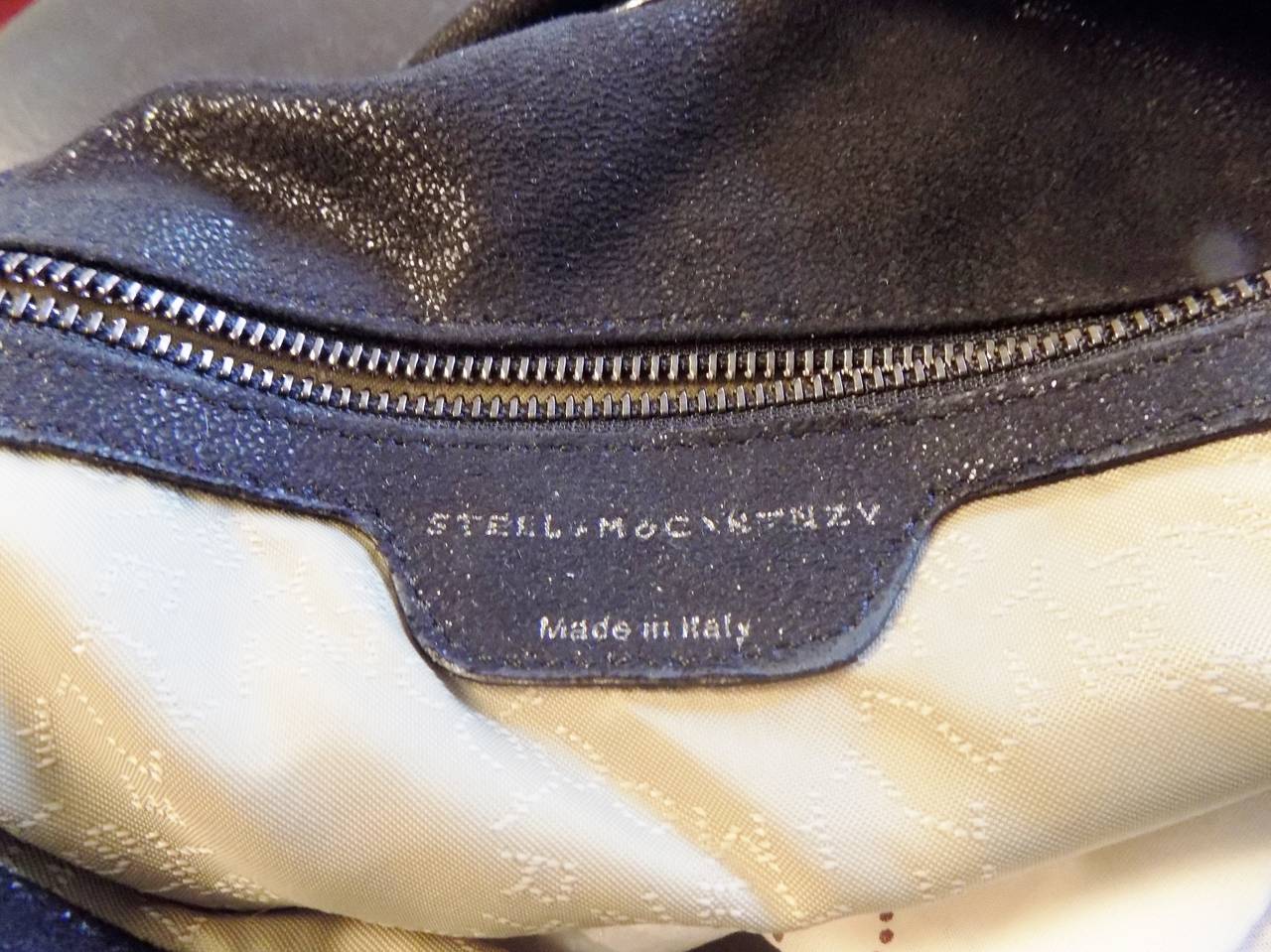 Women's Stella McCartney Large  Fold-Over Falabella, Black New !