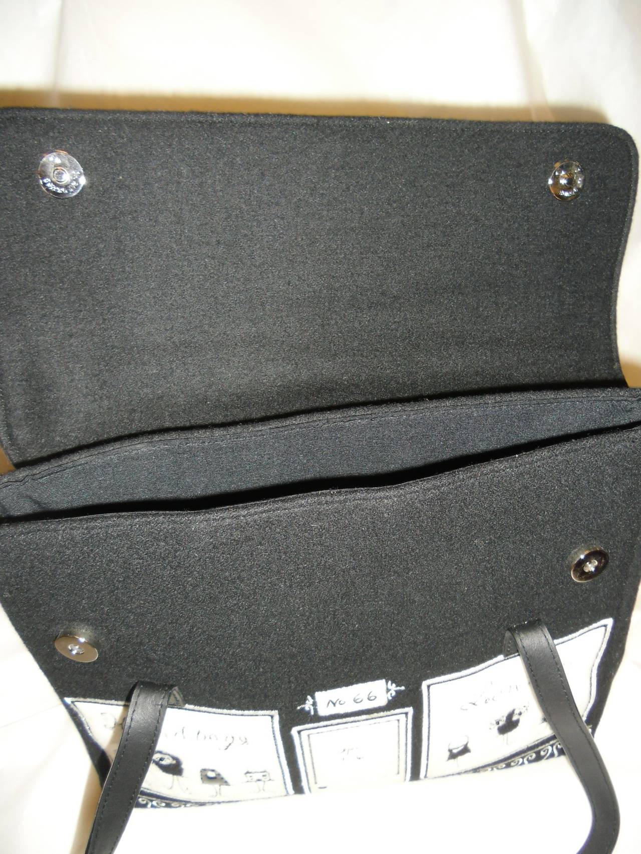 Women's Lulu Guinness Vintage Storefront Tote bag / w wallet