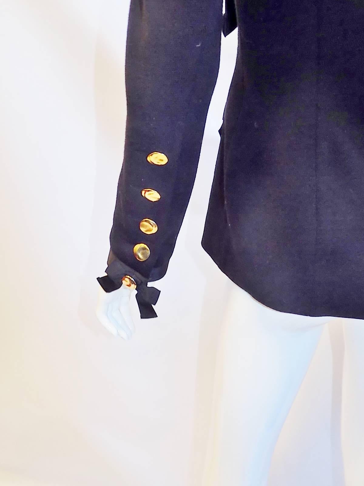 Gemma Kahng signature jacket with jewelery like buttons  2