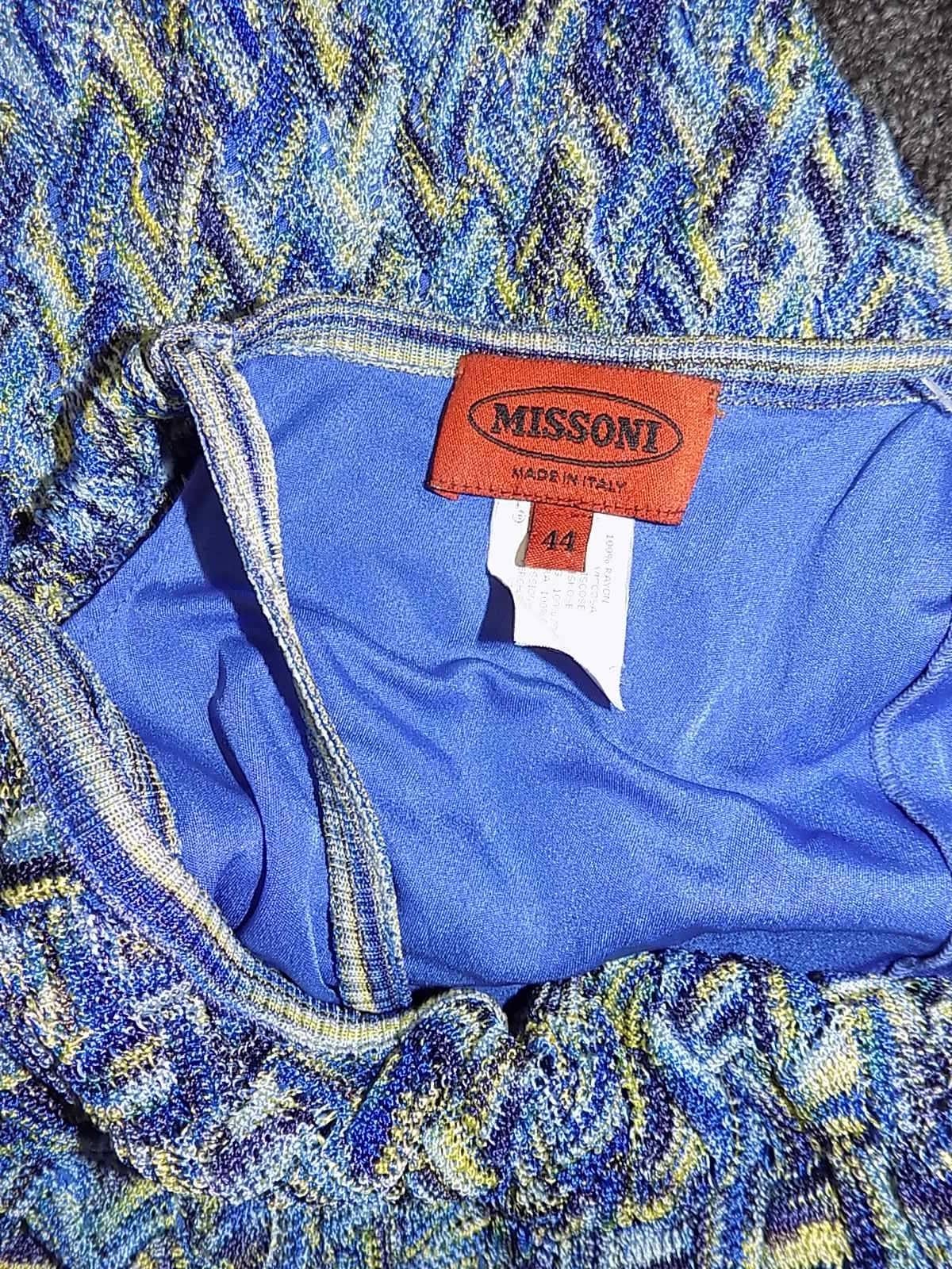  Missoni maxi vintage knit dress  2