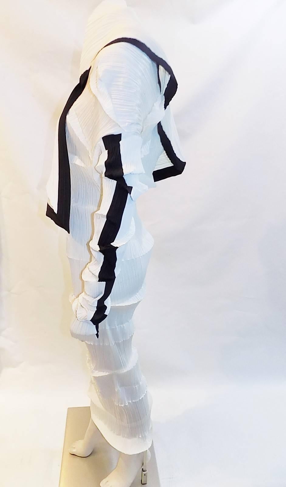 Important Issey Miyake dress photographed  the book by Irving Penn 1999 1