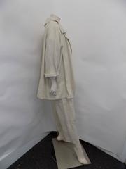 Zoran 3 pc Pants suit outfit beige Linen