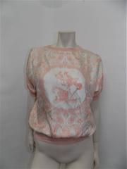 Hermes Les Tuileries Vintage two piece Cashmere and Silk Sweater Set