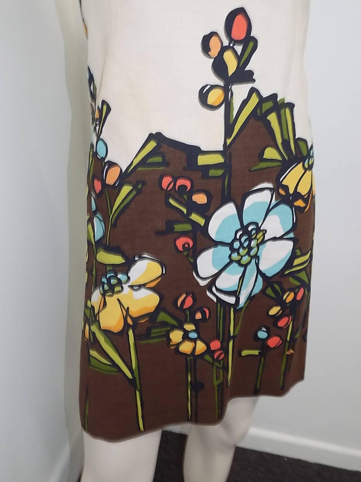 Moschino Rare   Dress and Jacket Cotton  Ensemble In Excellent Condition For Sale In New York, NY