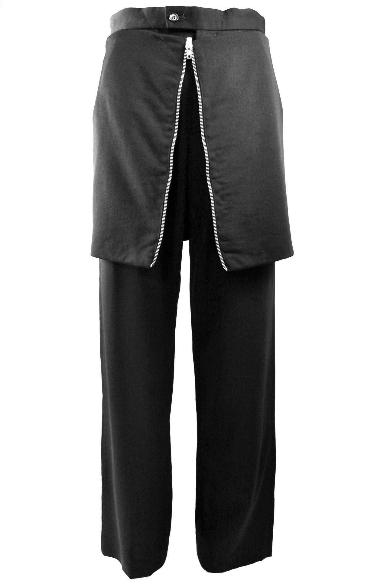 Alexander McQueen Rare Mens Skirted Trousers Spring/Summer 1998