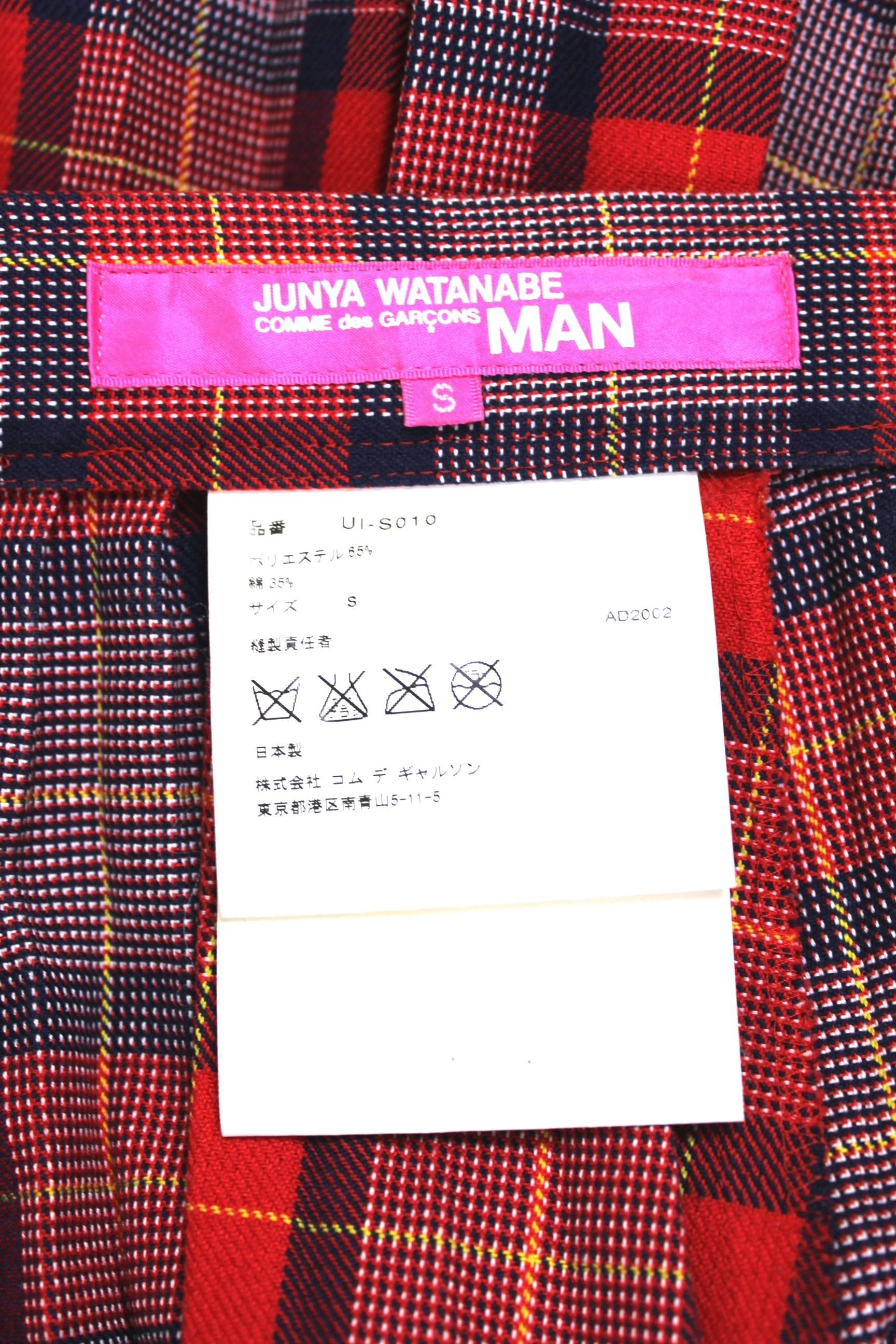 Junya Watanabe Man AD 2002 Punk Kilt with Metal Chains 5