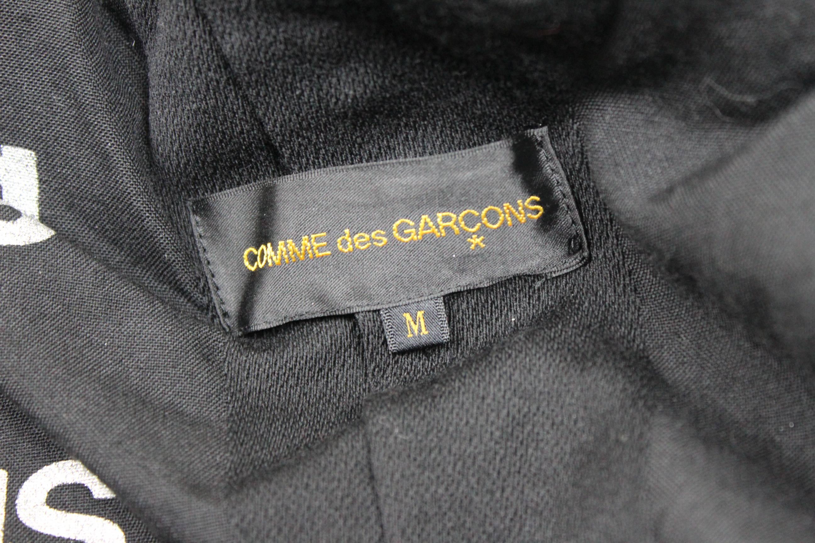 Comme des Garcons Black and Silver Jacket AD 2003 3