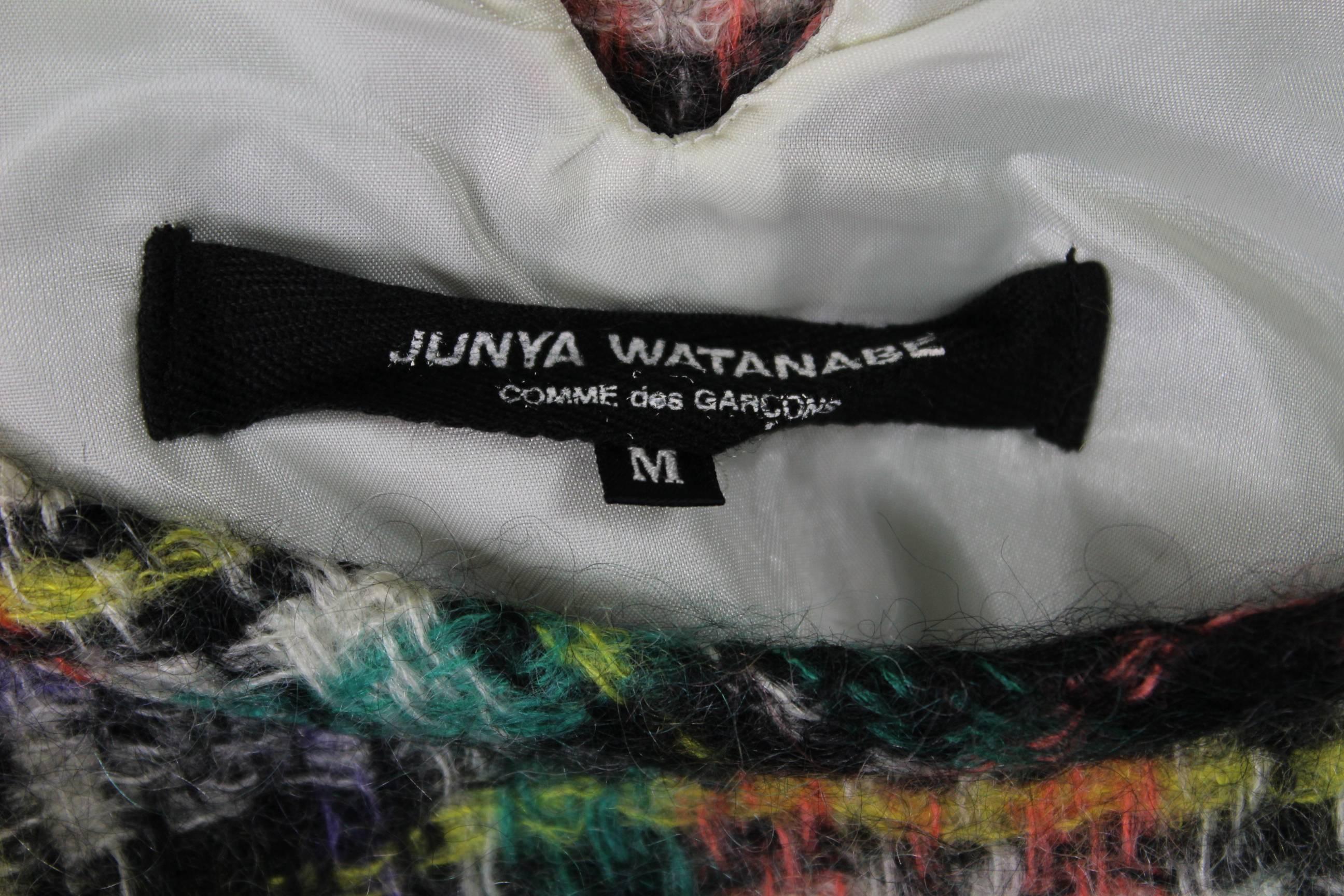 Junya Watanabe AD 1999 Runway Mohair Dress 4