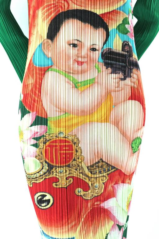 Issey Miyake Machine Gun Baby Pleats Please Dress at 1stDibs Issey Miyake Machine Gun Baby Pleats Please Dress at 1stDibs