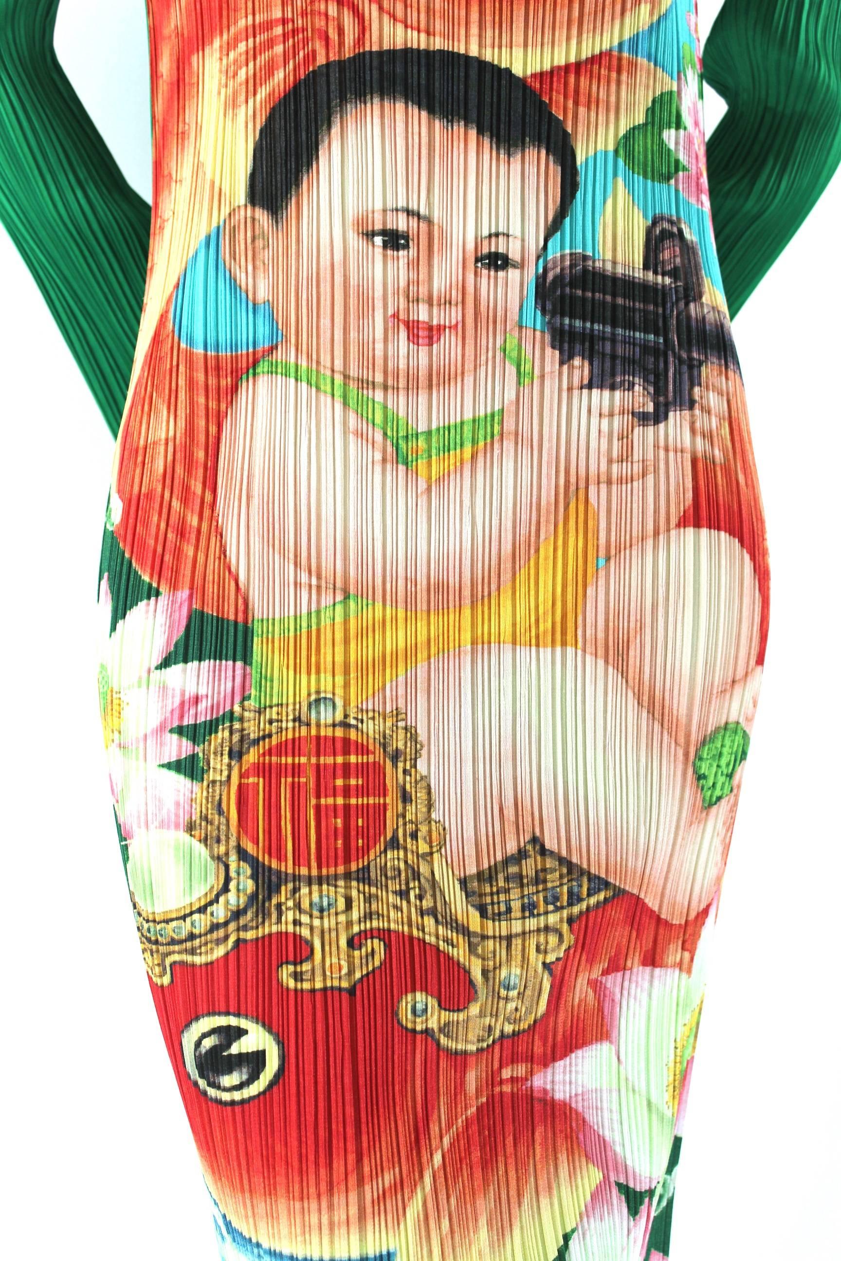 Women's Issey Miyake Machine Gun Baby Pleats Please Dress
