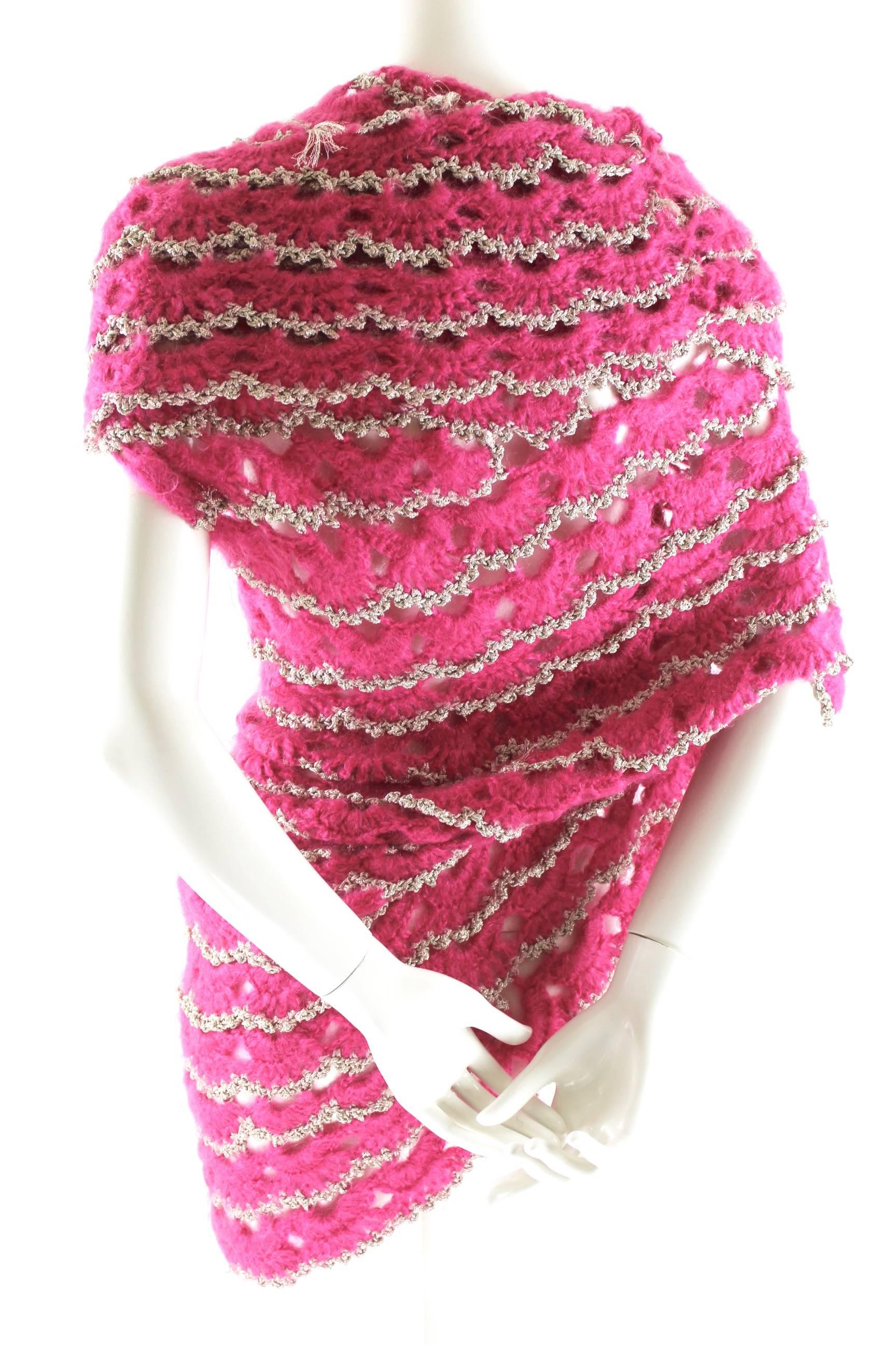 Comme des Garcons Junya Watanabe AD 2004 Runway Poncho In Excellent Condition In Bath, GB