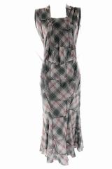 Junya Watanabe Comme des Garcons AD 2002 Tartan Patchwork Dress