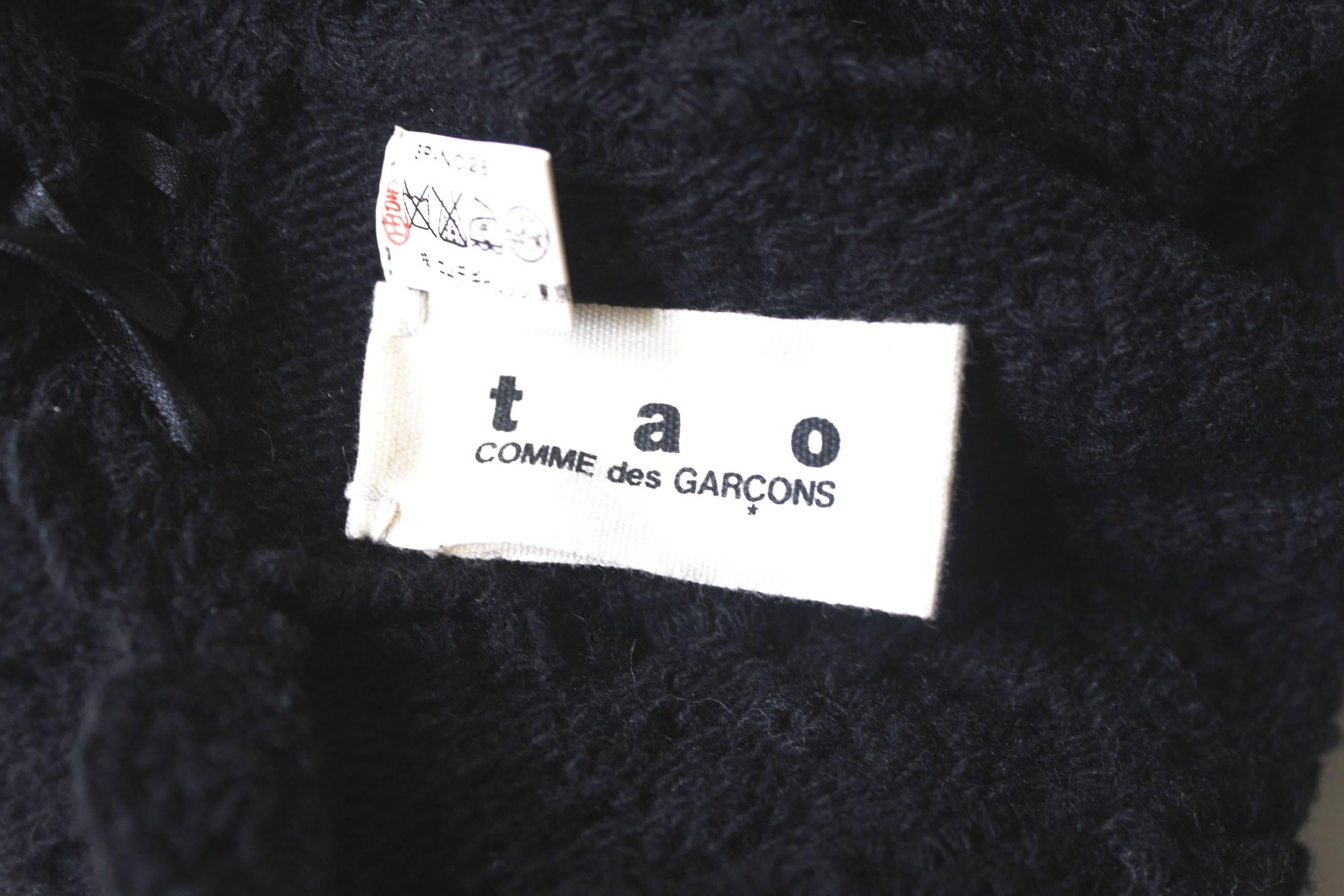 Tao Comme des Garcons 2006 Wool Knitted Corset 2