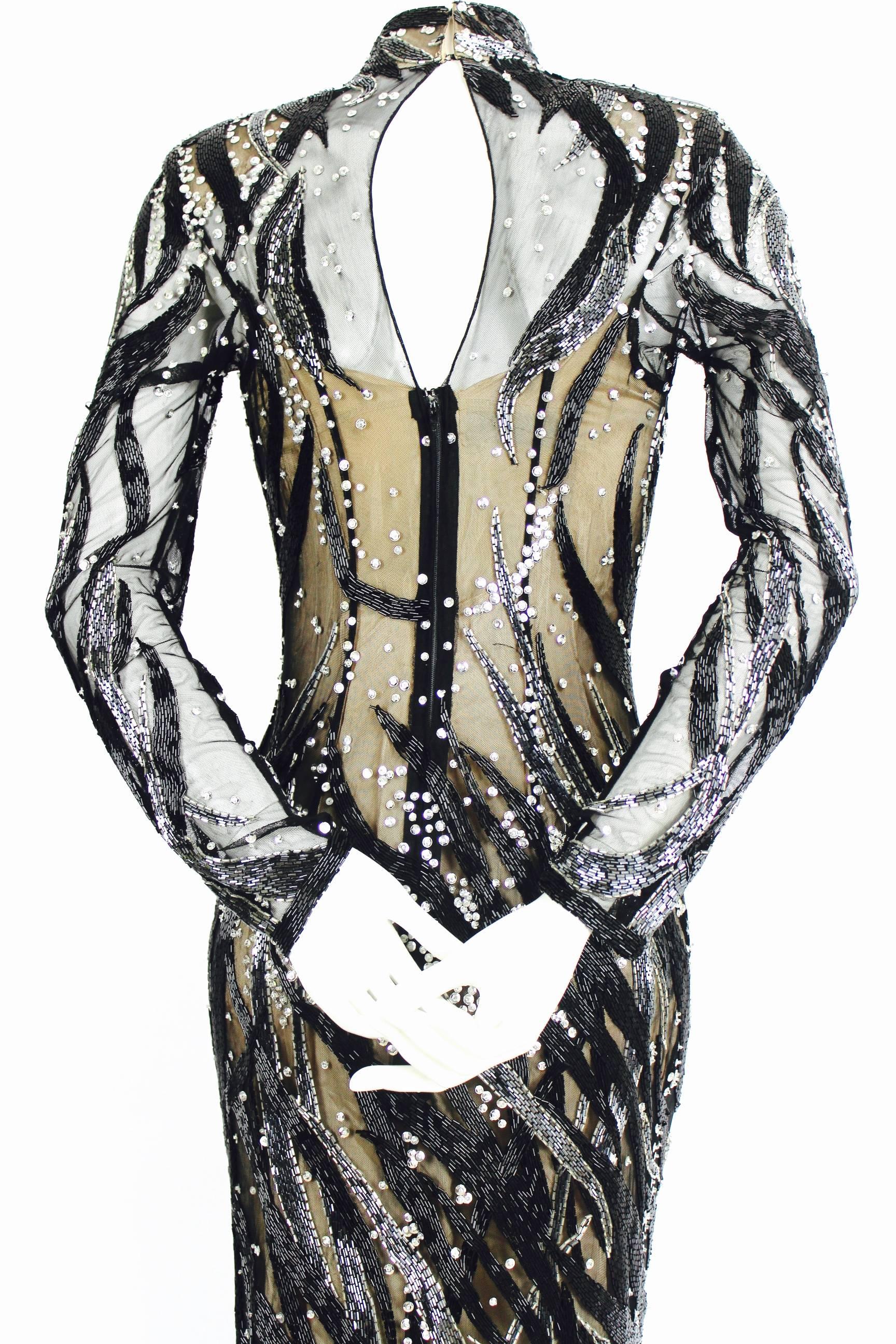 Bob Mackie Beaded Dress 3