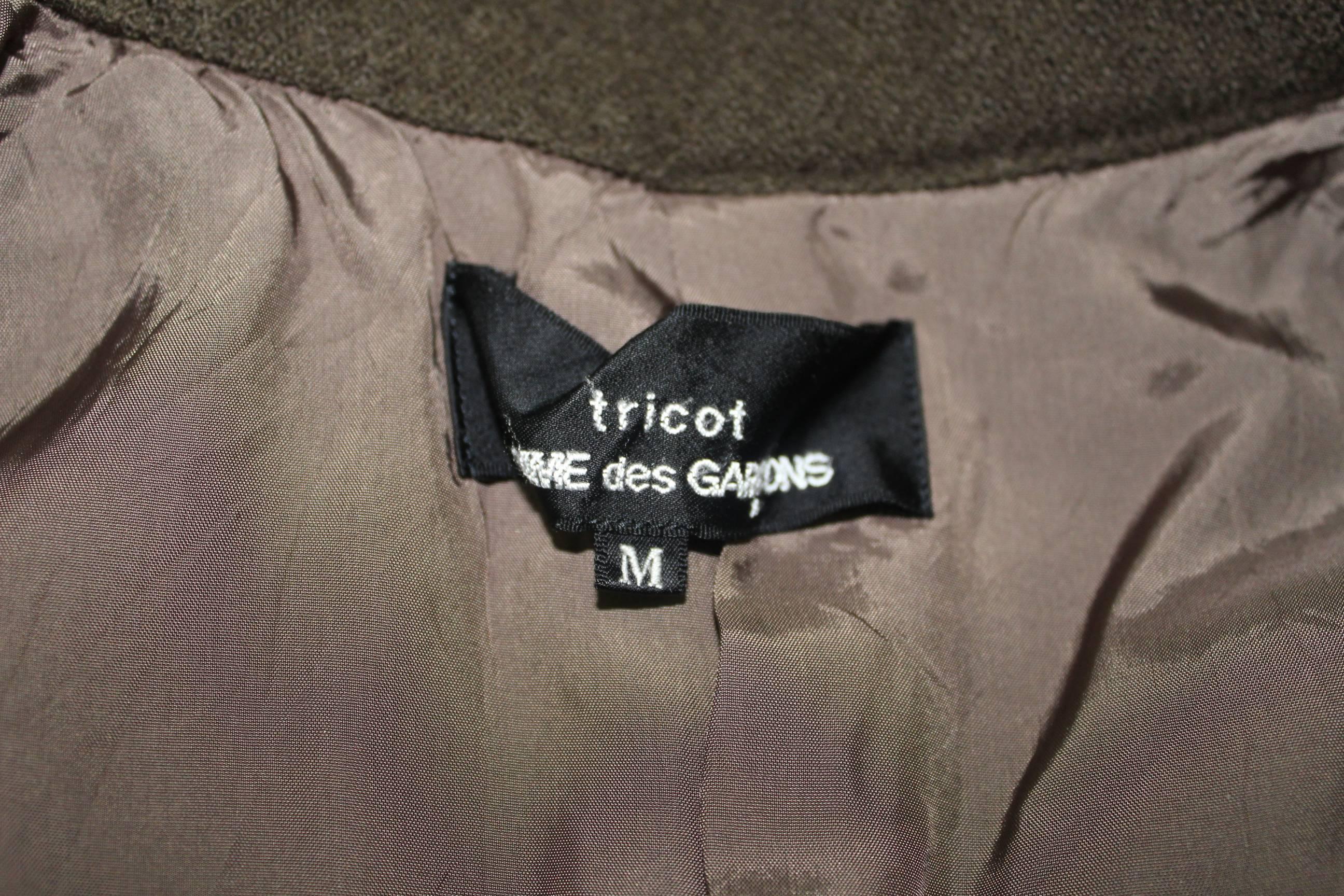 Tricot Comme des Garcons Raw Construction Jacket 4