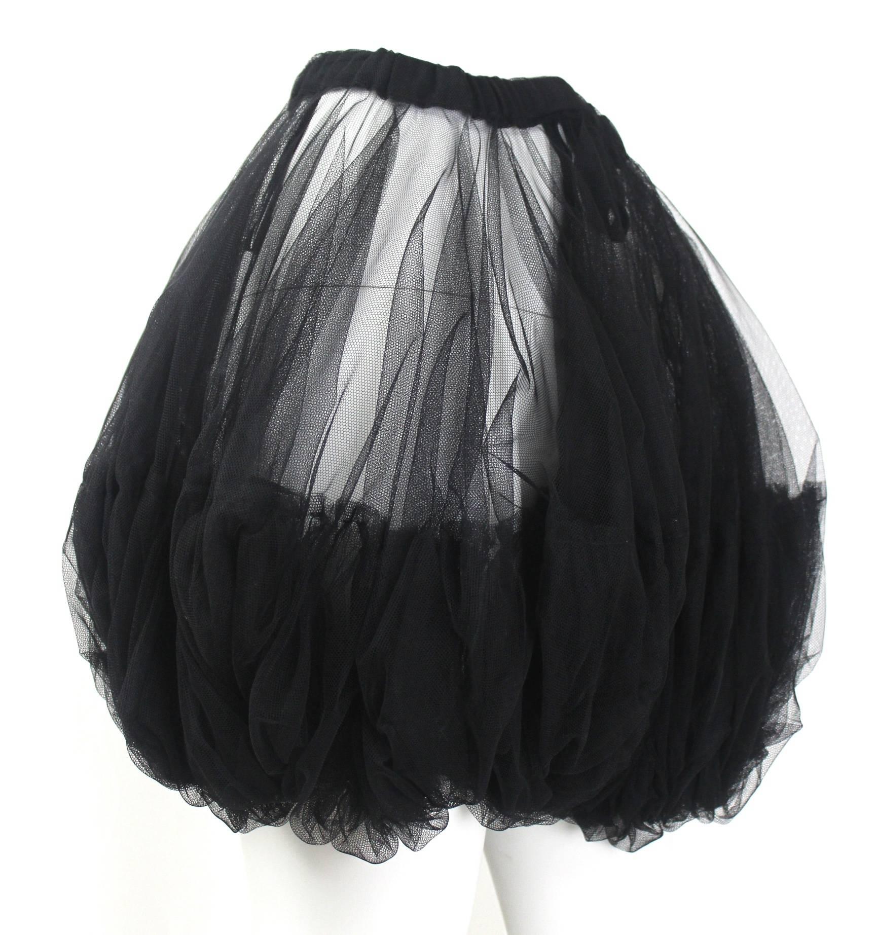 Comme des Garcons 2008 Collection Runway Tulle Shorts 2