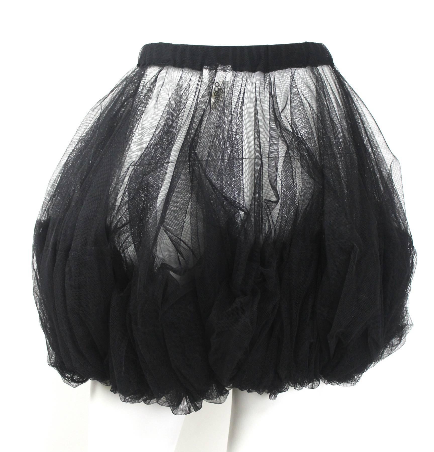 Comme des Garcons 2008 Collection Runway Tulle Shorts 3