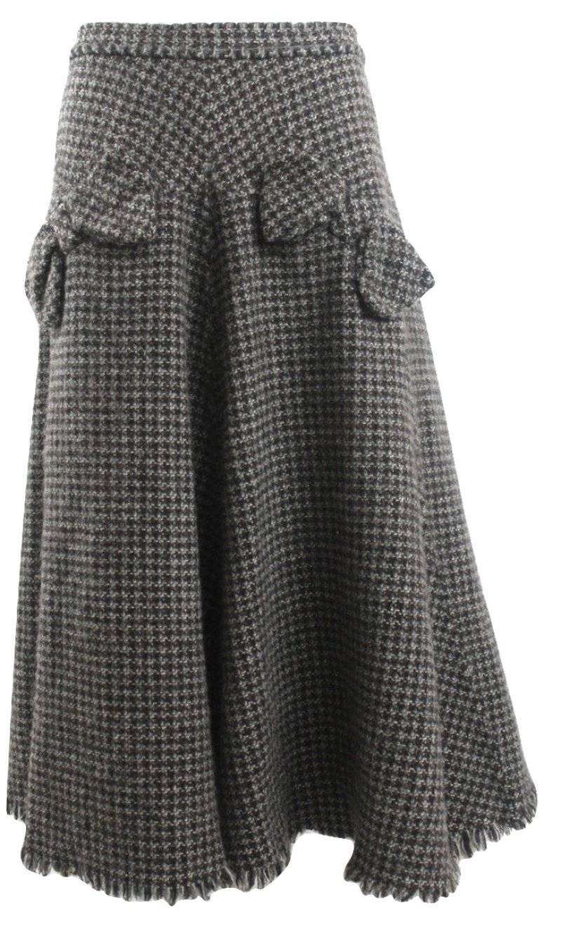 Junya Watanabe 2003 Collection Wool Runway Skirt 2