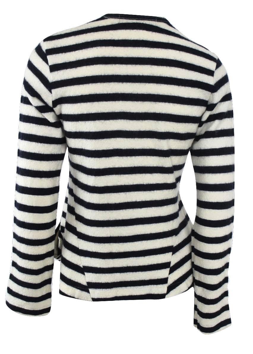 Junya Watanabe Striped Bow Cardigan In Excellent Condition In Bath, GB