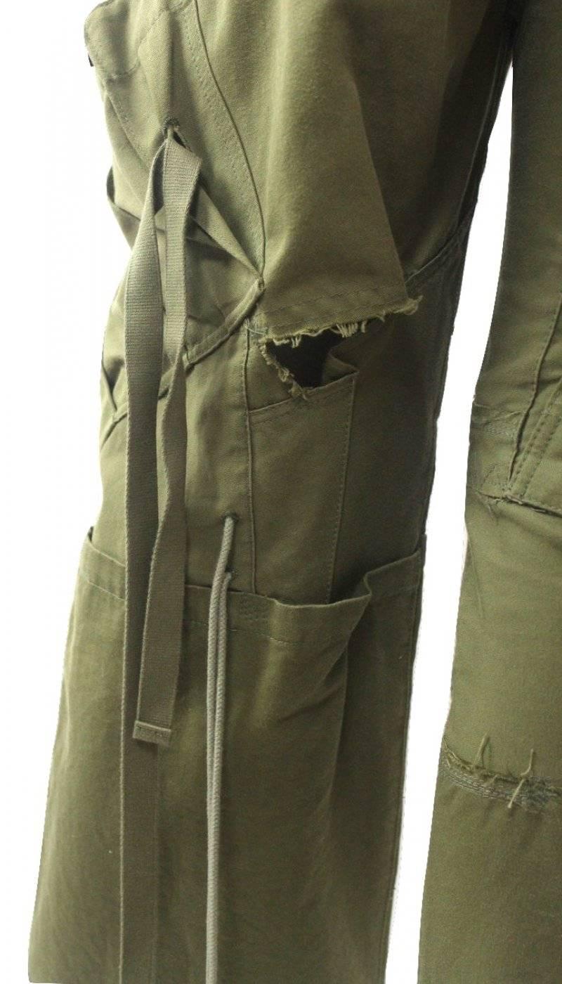 Junya Watanabe 2006 Military Wide and Narrow Leg Cargo Pants In Excellent Condition In Bath, GB
