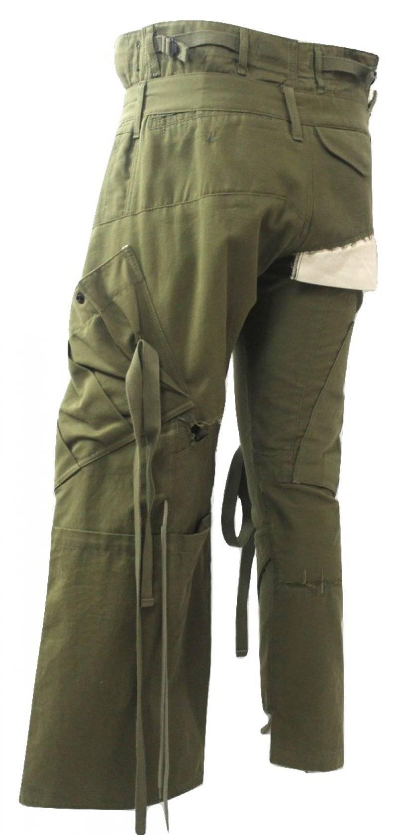 Junya Watanabe 2006 Military Wide and Narrow Leg Cargo Pants 1