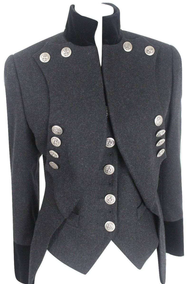 Dolce & Gabbana
Military Tailcoat and Vest
Labelled size 42
Excellent Condition