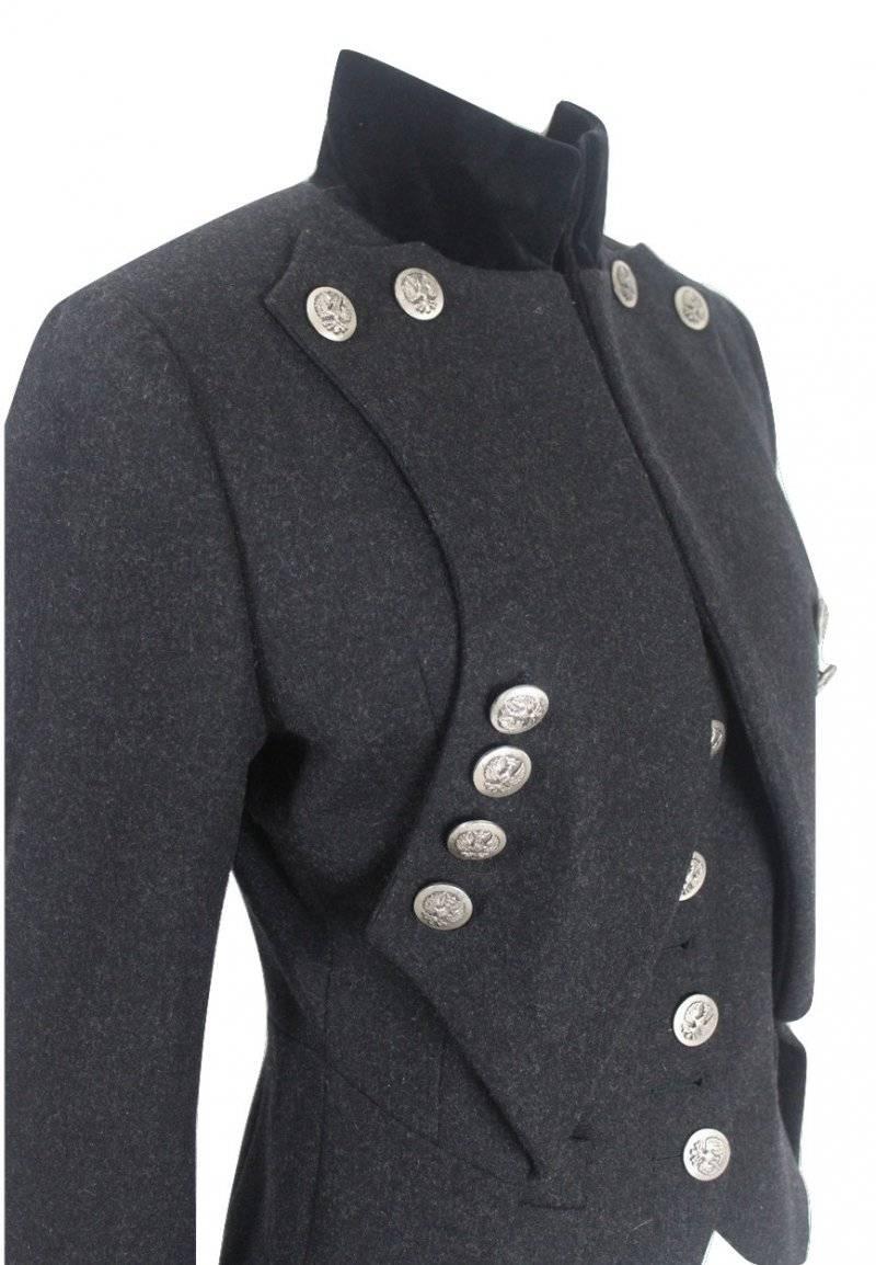 Black Dolce & Gabbana Military Tailcoat and Vest