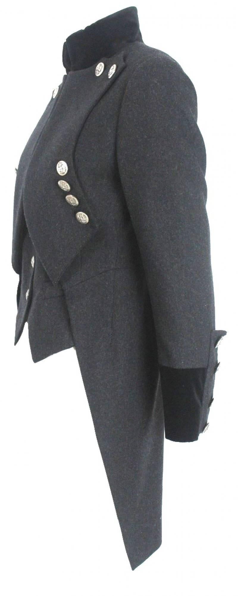 Dolce & Gabbana Military Tailcoat and Vest In Excellent Condition In Bath, GB