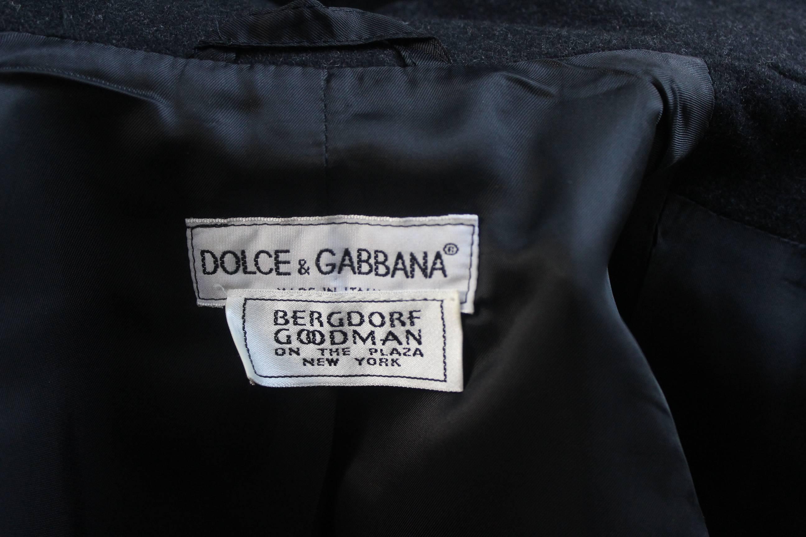 Dolce & Gabbana Military Tailcoat and Vest 4