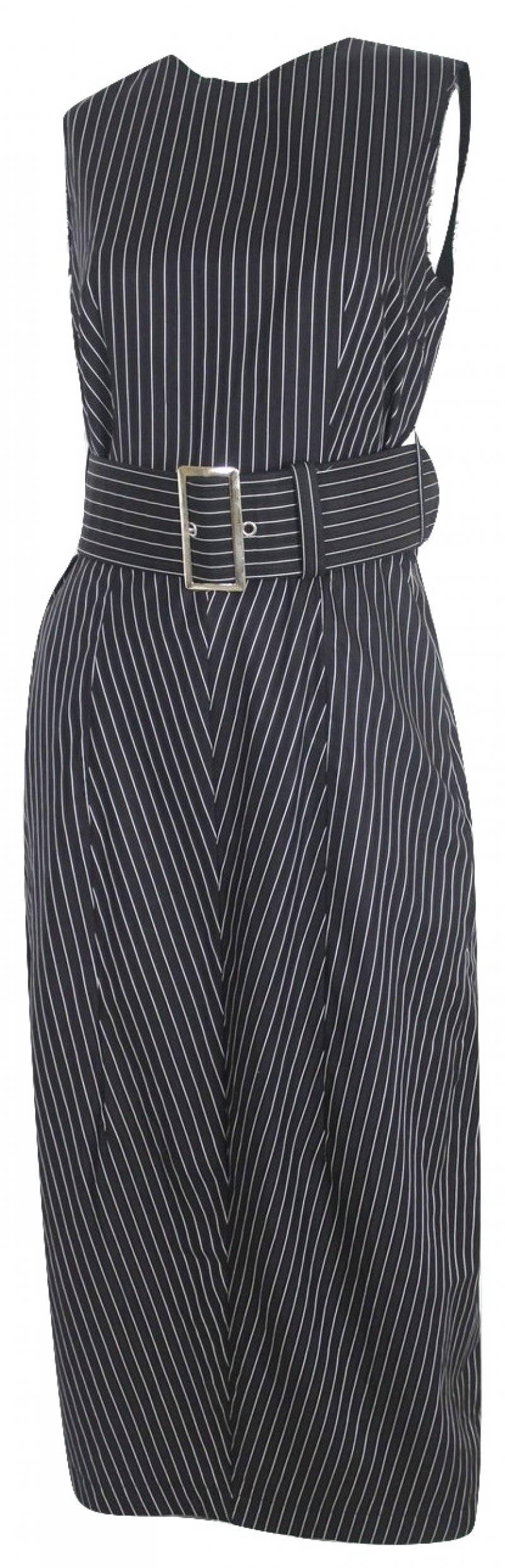 Comme des Garcons 2010 Collection Runway Pinstripe Dress 4