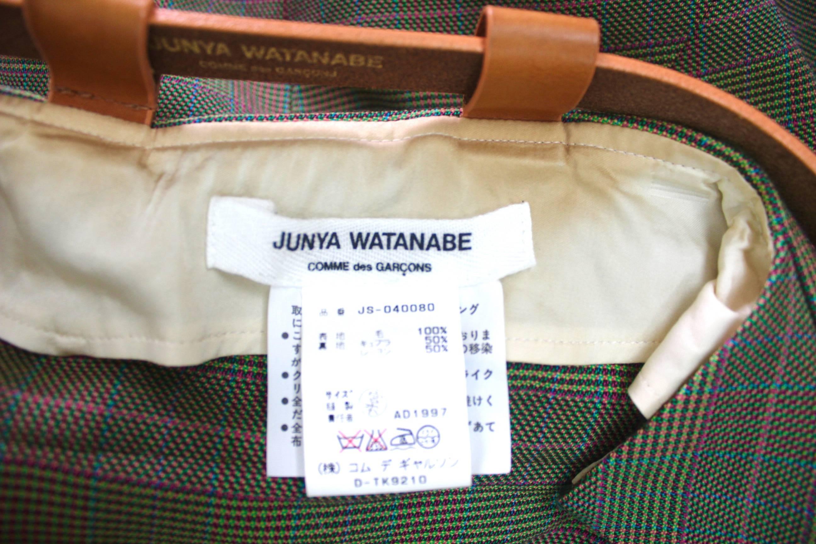 Junya Watanabe 1997 Runway Collection Bum Bag Skirt 2