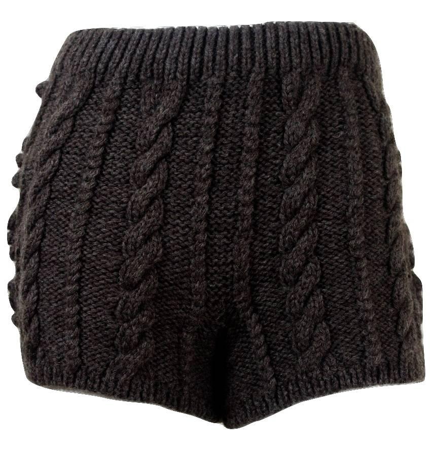 Tao Comme des Garcons 2006 Collection Handknit Corset and Shorts 1