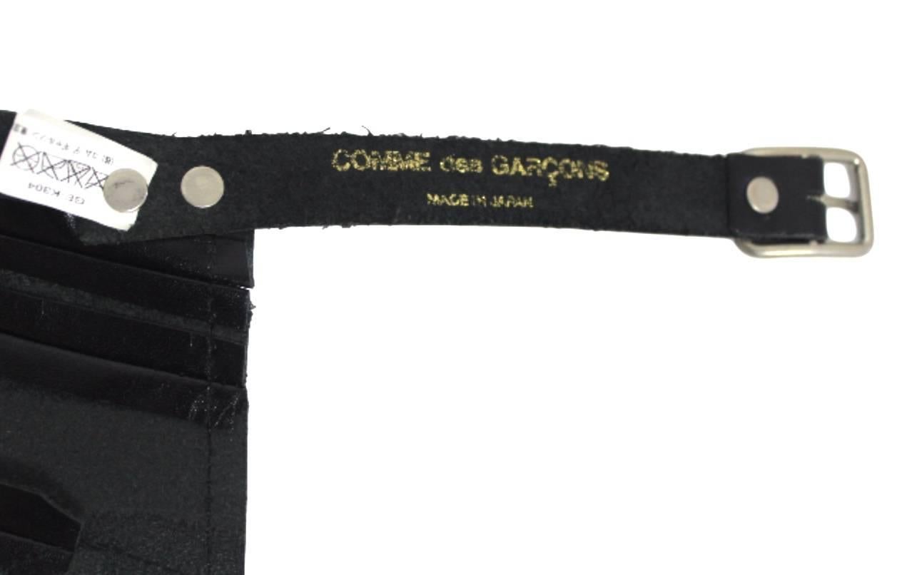 Comme des Garcons 2010 Collection Leather Belt 3