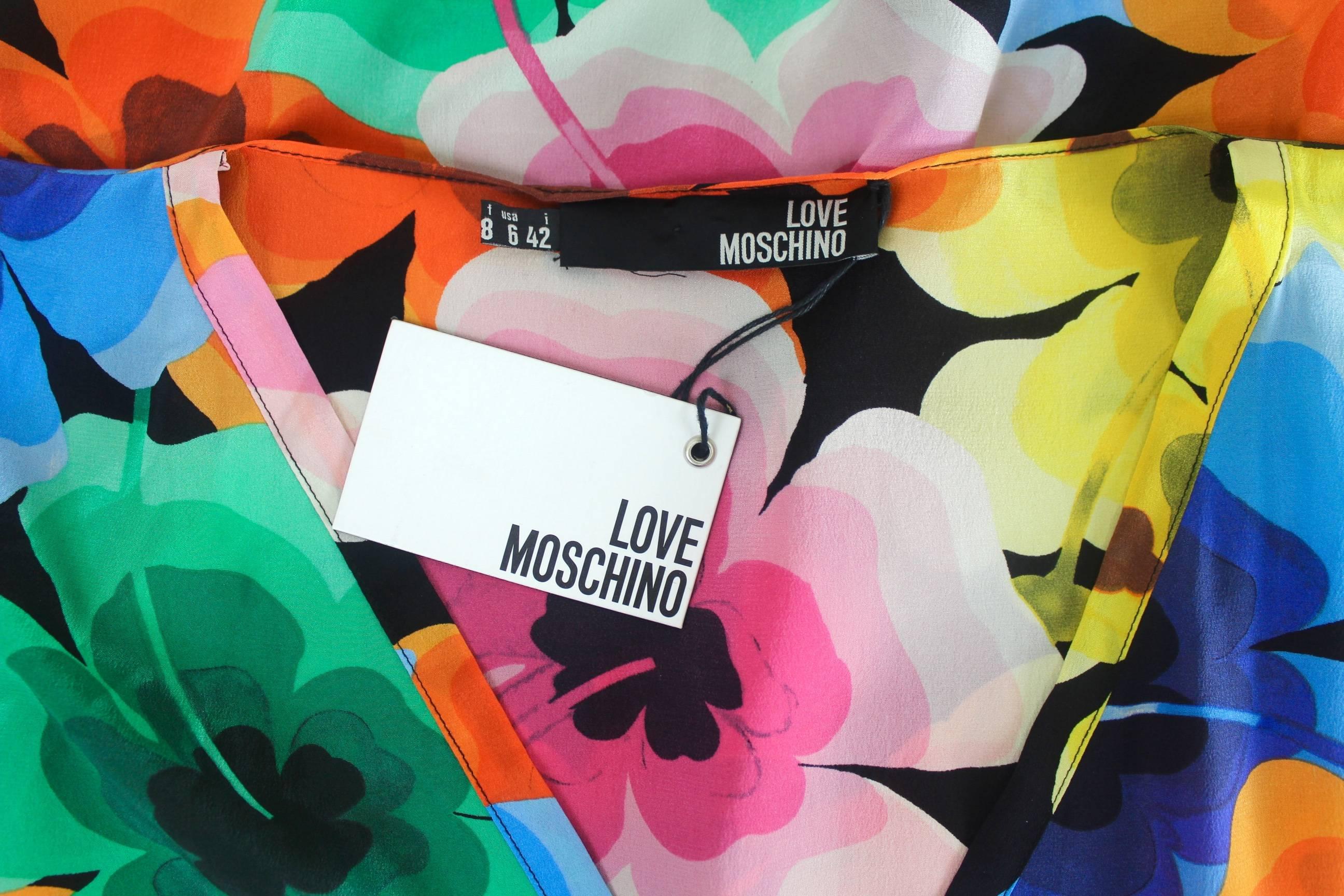 Love Moschino Silk Kaftan / Dress 10