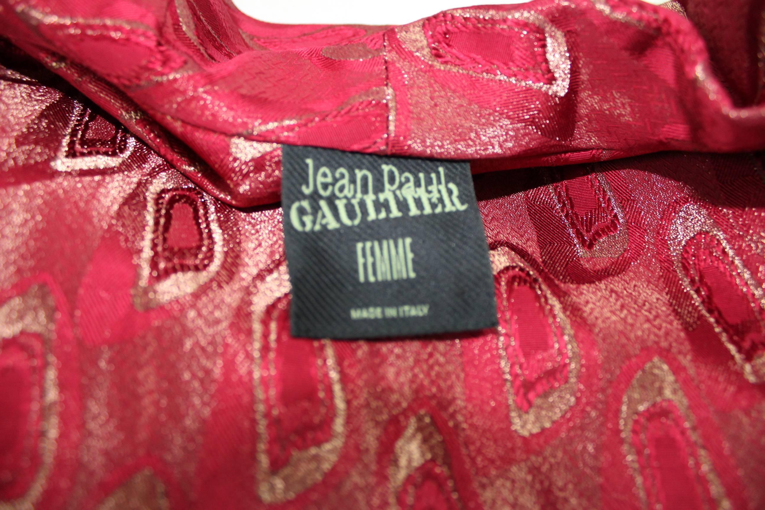 Jean Paul Gaultier Vintage Extra Long Sleeve Kimono with Metal Hook Ups 5