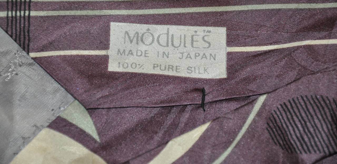 Modules Abstract Men's Silk Tie