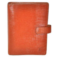 Louis Vuitton Textured Warm Brown Adjenda Notebook 10