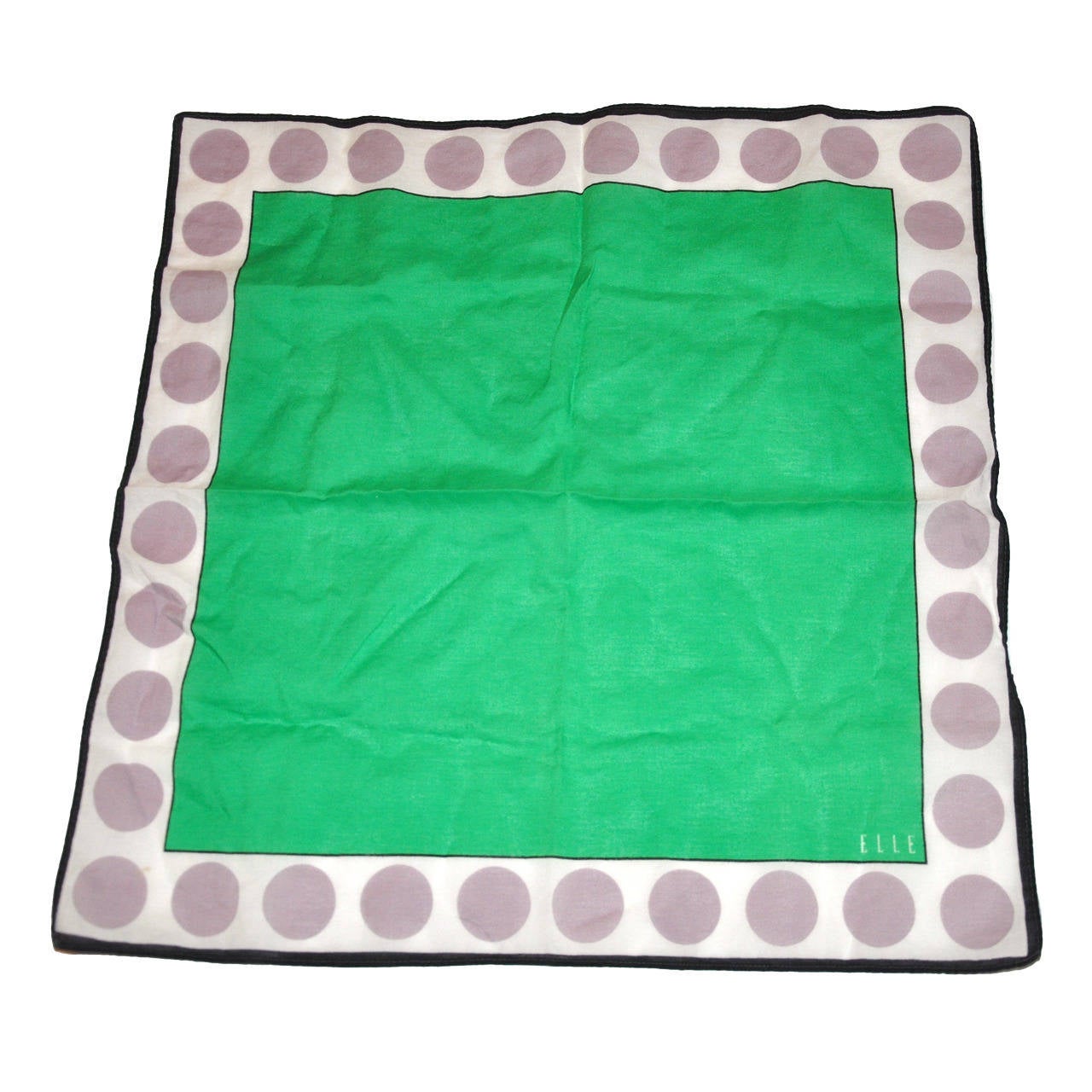 Elle 100% Switerland Cotton Handkerchief For Sale
