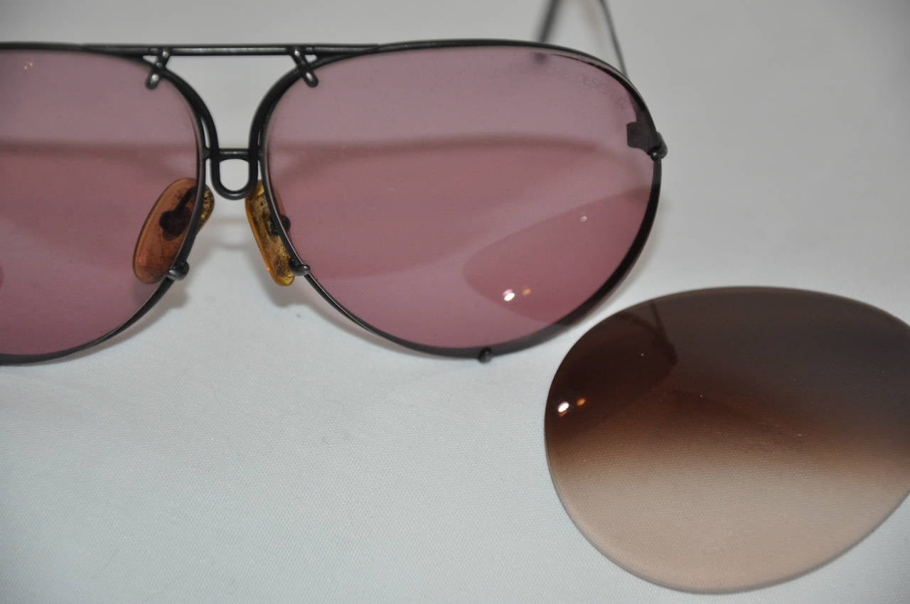 double lens flip sunglasses