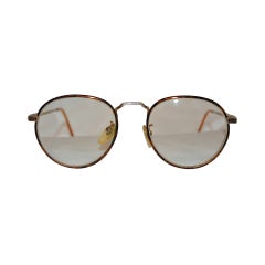 Ralph Lauren Polo Etched Gold Hardware with Tortoise Shell Glasses