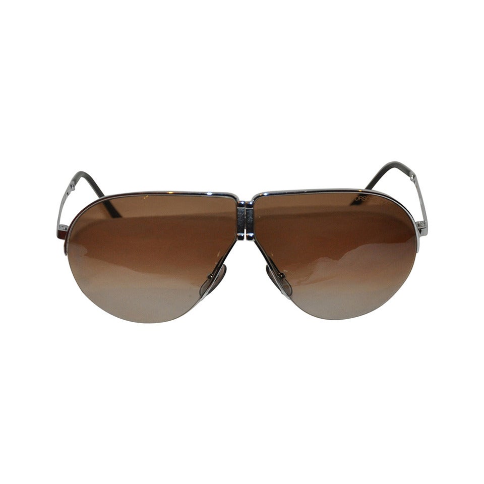 Porsche Design Fold-Up Sunglasses with Zippered Case For Sale at 1stDibs | porsche  design folding sunglasses, porsche folding sunglasses, porsche design  glasses case