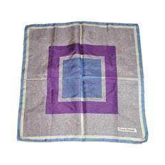 Pañuelo de seda multicolor Louis Feraud