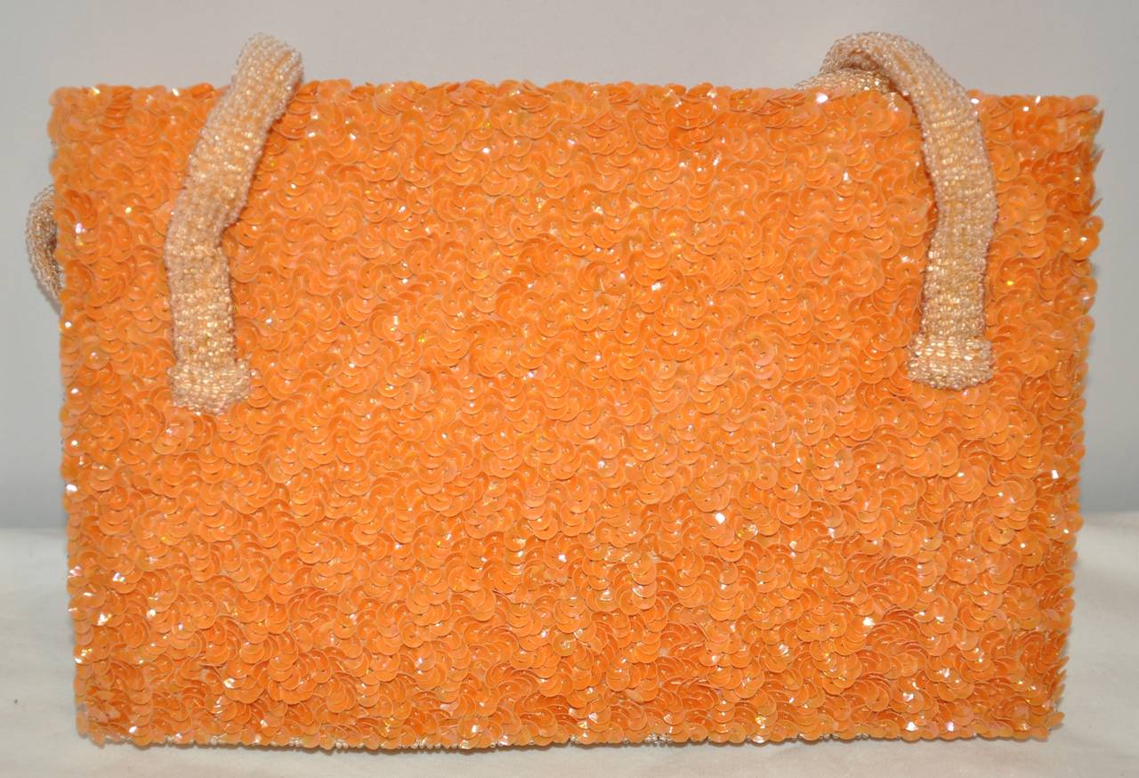 bolso color mandarina
