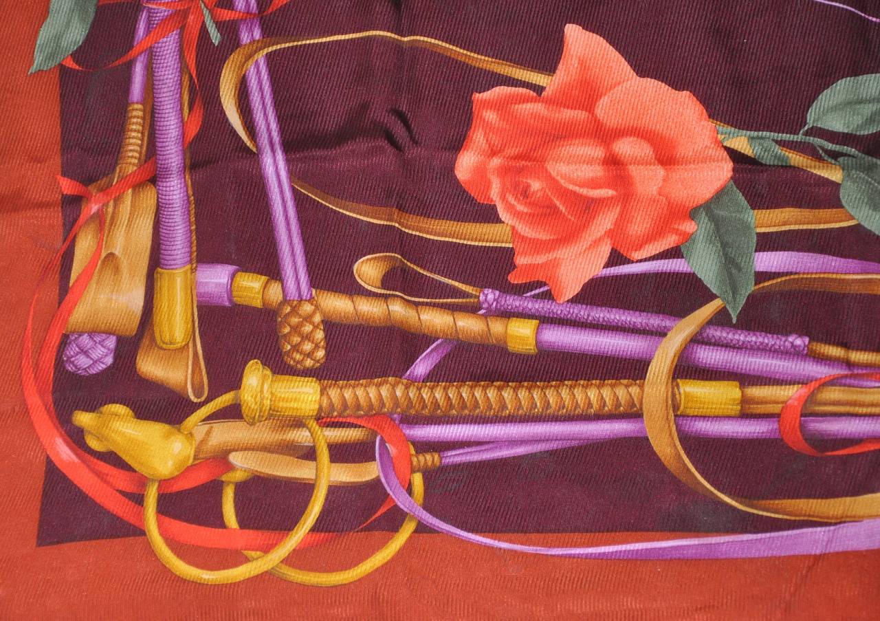 mantero collection silk scarf