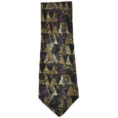 Ungaro Men's Multi-Color Silk Tie