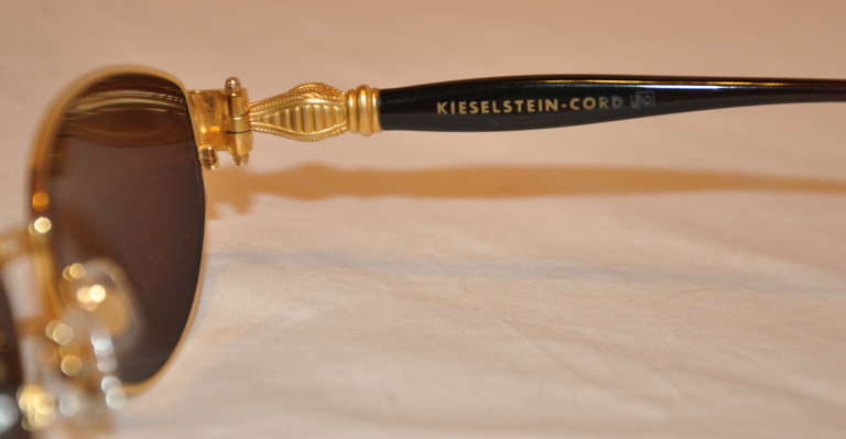 kieselstein-cord alligator sunglasses